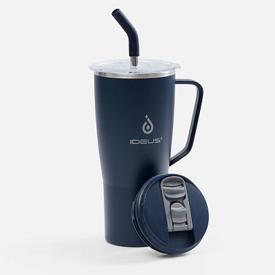 Термостакан Kasumigaoka, темно-синий (Тёмно-синий)