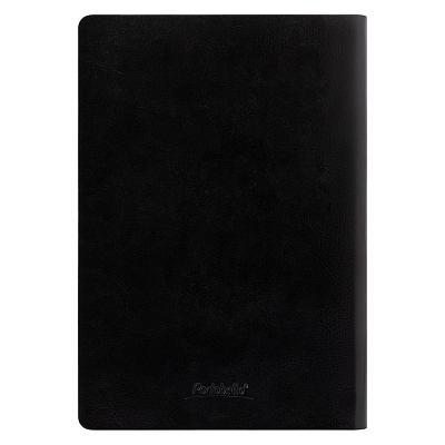 Ежедневник Galaxy недатированный, гибкая обложка, срез голограф. фольга, черный