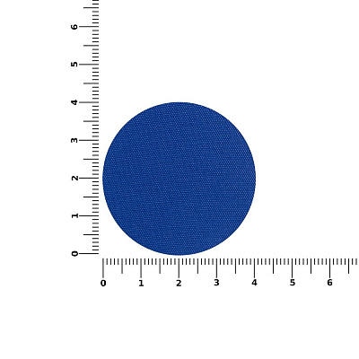 Наклейка тканевая Lunga Round, M, синяя