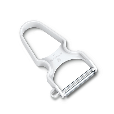 Овощечистка VICTORINOX RAPID, поворотное лезвие из нержавеющей стали, белая
