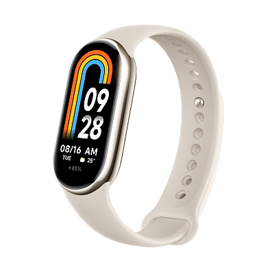 Смарт-браслет Xiaomi Mi Smart Band 8, бежевый