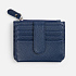 Картхолдер на молнии Unison, синий - Фото 2