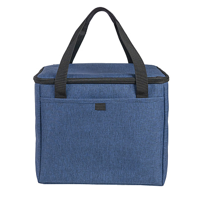 Термосумка "KEEP", 27 x 24. x 20 см, полиэстер 300D, PEVA  меланж (Синий)