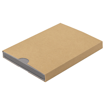 Ежедневник недатированный Pulpy, А5,  светло-серый, кремовый блок в линейку, светло-серый срез