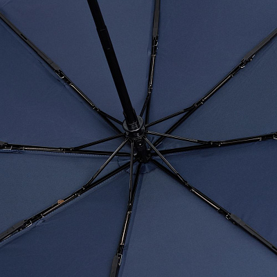 Складной зонт Palermo, темно-синий