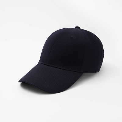 Бейсболка Аксис, 6 клиньев, черный