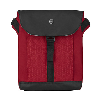 Сумка наплечная VICTORINOX Altmont Original Flapover Digital Bag чёрная нейлон 26x10x30 см 7 л