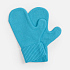 Варежки Yong, ярко-голубые - Фото 1