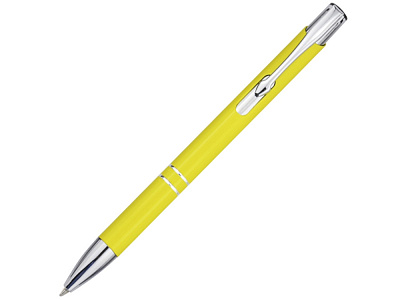 Ручка шариковая из переработанного алюминия Moneta (Желтый)