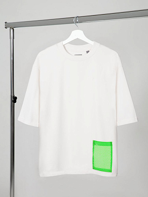 Карман из крупной сетки Pose, синий