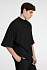 Футболка оверсайз унисекс T9, черная - Фото 2