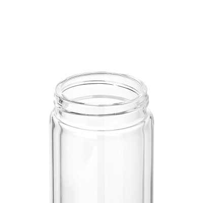 Бутылка стеклянная с двойными стенками Терсо (Terso), синяя