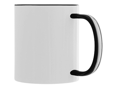 Керамическая кружка со стеклянной ручкой для сублимации Charm