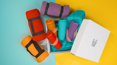 Набор подарочный "Нега", бирюзовый