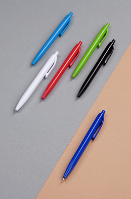 Ручка шариковая "Phil" из антибактериального пластика, синий