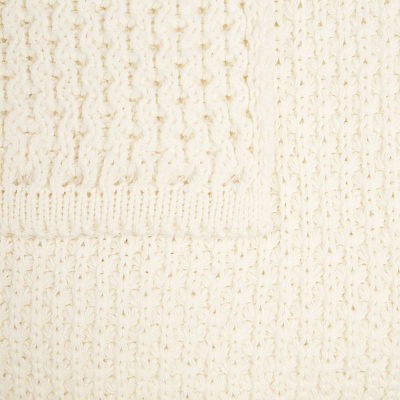 Плед Serenita, молочно-белый