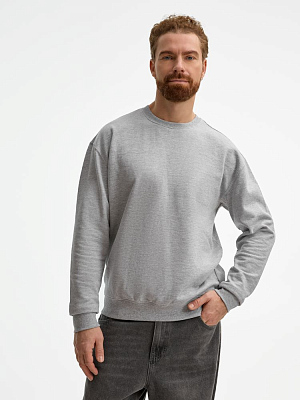 Свитшот унисекс Columbia, серый меланж