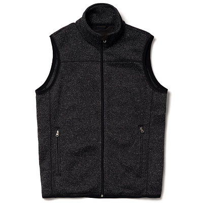 Жилет унисекс Gotland, горчичный (Чёрный)