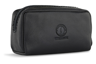 Ключница KLONDIKE RUSH «Harvey», натуральная кожа в черном цвете, 11 х 5,5 х 3,5 см