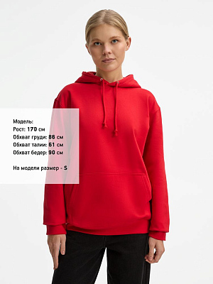 Худи унисекс Condor, красное