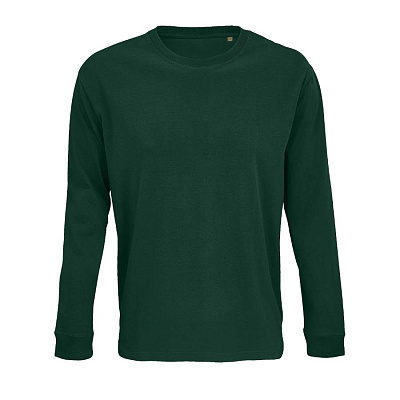Футболка мужская PIONEER Long Sleeve,зеленый, L, 100% хлопок,175 г/м2 (Темно-зеленый)