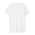 Футболка унисекс T-Bolka 160, белая (теплый оттенок) - Фото 2