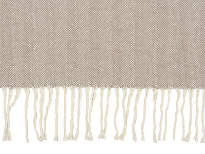 Плед Ёлочка из натурального хлопка