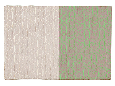 Светящийся в темноте плед Lattice