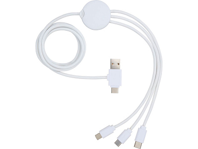 Зарядный кабель 5-в-1 Pure с противобактериальной присадкой