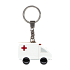 Брелок Скорая помощь (белый с красным) - Фото 2