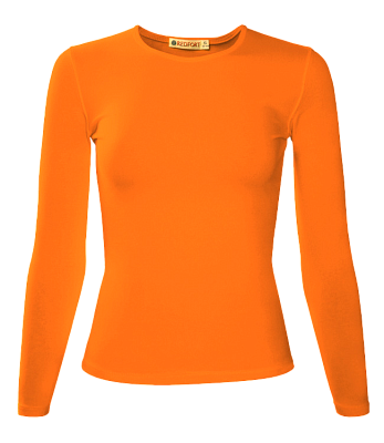 Футболка женская REDFORT стрейч длинный рукав