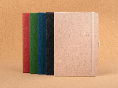 Блокнот Cork County, белый