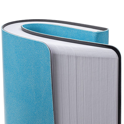 Ежедневник Romano, недатированный, с белым блоком, голубой