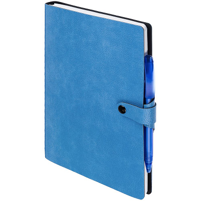 Ежедневник Strep Front на заказ, недатированный, голубой