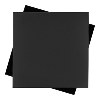 Подарочная коробка с ложементом для ежедневника и ручки, черная