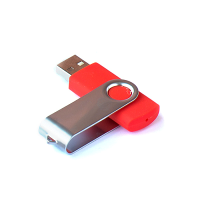 Пластик-металл 01 Твист, оранжевый, 4Гб