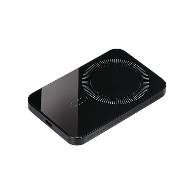 Внешний аккумулятор Artex PD 5000mAh с функцией беспроводной зарядки 15W  (Черный)