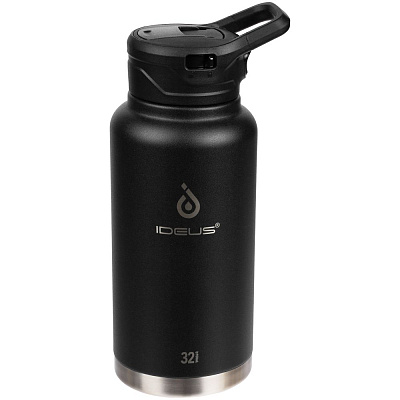 Термобутылка Fujisan XL 2.0, черная (Чёрный)