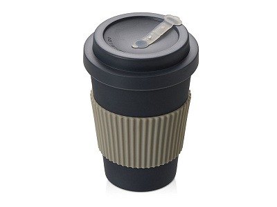 Термокружка из натуральных волокон Muffin (Тёмно-серый)