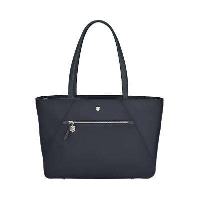 Сумка VICTORINOX Victoria Signature Tote синяя нейлон/кожа 51x15x30 см 19 л