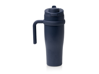 Термокружка Калам с двойными стенками, 900 мл (Тёмно-синий)