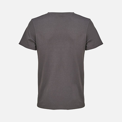 Футболка унисекс Regent с V-образным вырезом, темно-серая