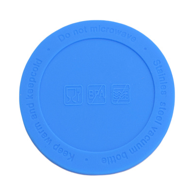 Накладка силиконовая для термокружки Ashly, синяя (Синий)