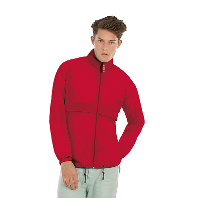 Ветровка Sirocco, черный (Красный)