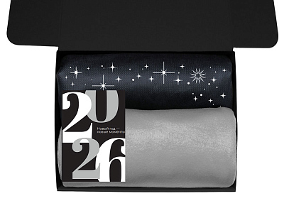 Подарочный набор Re:Moments с пледом, френчпрессом и медом