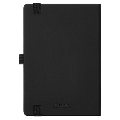 Ежедневник Альфа (Alpha) недатированный, черный/бежевый