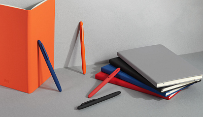 Ручка шариковая "Vega", покрытие soft touch, оранжевый