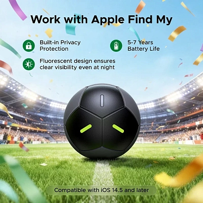 Трекер для поиска вещей UGREEN FineTrack 2 Soccer Ball Design
