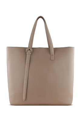 Бизнес-шоппер женский наплечный BUGATTI Luna, пудровый, полиуретан, 47 х 18 х 34 см