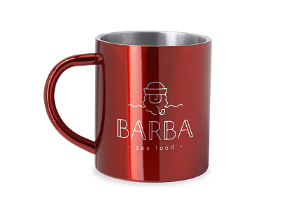 Кружка металлическая KIWAN